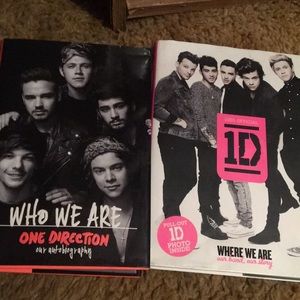 Where We Are & Who We Are 1D books